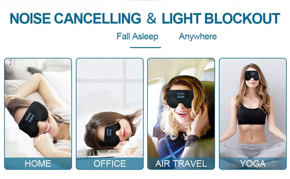 Rest EeZzee Sleep/Meditation Black-out Mask