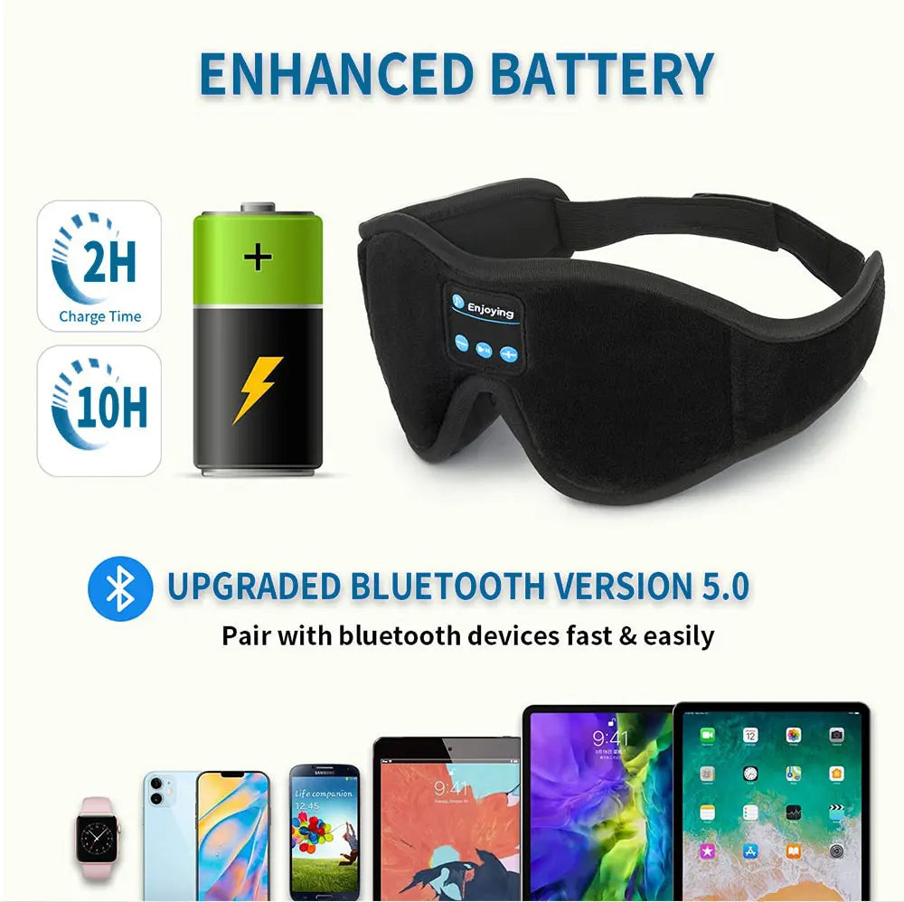 Rest EeZzee Sleep/Meditation Black-out Mask