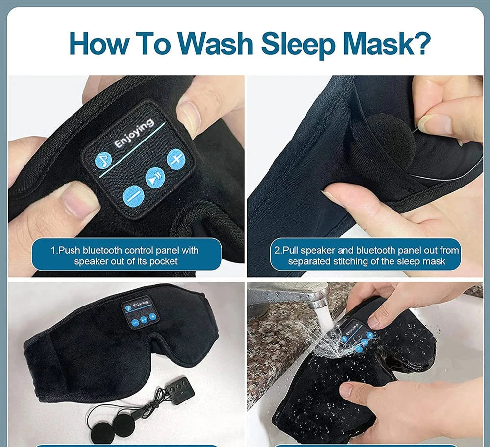 Rest EeZzee Sleep/Meditation Black-out Mask