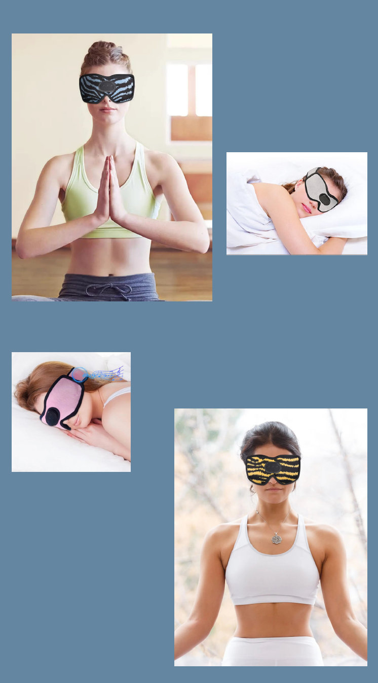 Sleep/Meditation Black-out Mask
