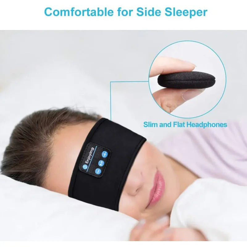 Wireless Sleep/Sport 3D Comfort Headband