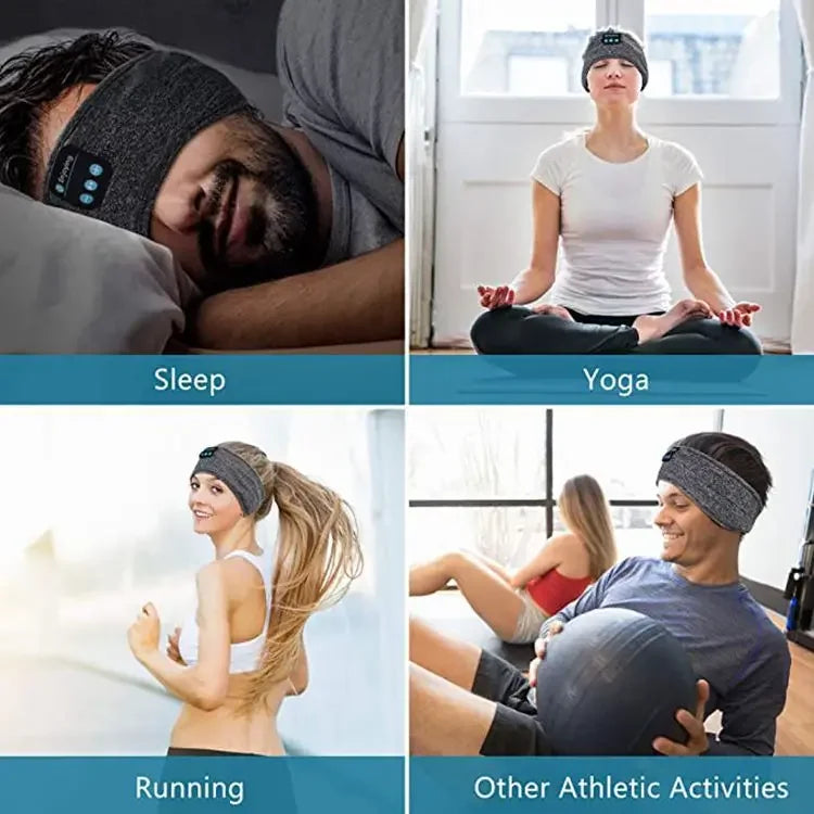 Wireless Sleep/Sport 3D Comfort Headband