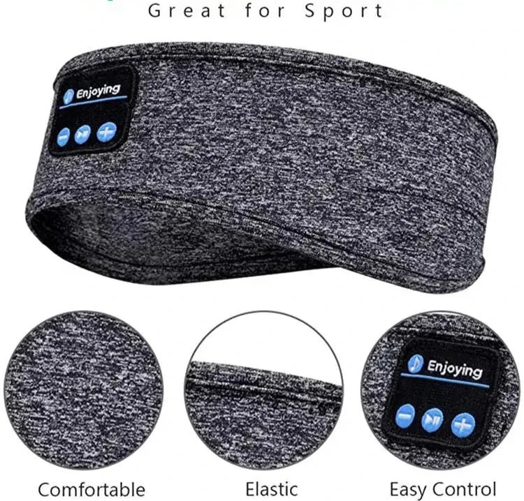 Wireless Sleep/Sport 3D Comfort Headband